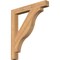 Ekena Millwork Funston Block Smooth Bracket, Western Red Cedar, 3 1/2"W x 30"D x 34"H BKT04X30X34FST05SWR - alternate 1